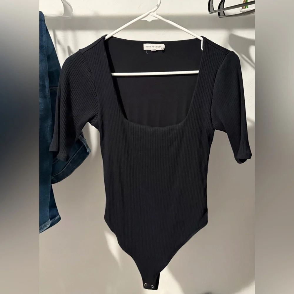 Good American Black Bodysuit - Picture 1 of 3